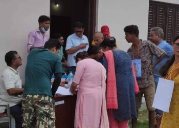 टीकापुर रेडक्रस उपसाखाको मतदान जारी झन्डै २ सय मत खस्यो ।
