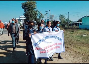 टीकापुर खानेपानी सरसफाइ सप्ताह शुभारम्भ