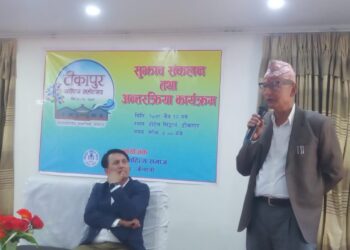 टीकापुर साहित्य महोत्सवकाे सुझाव संकलन
