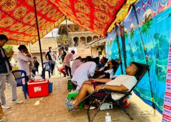 ललितपुरकाे पाटनमा रक्तदान कार्यक्रम सम्पन्न