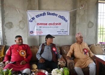 १५ दिने पूजा सामग्री निर्माण तालिम सम्पन्न