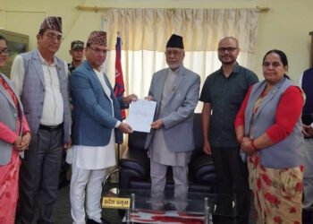 काँगेस एमालेलाई बाटो खुल्ला मुख्यमन्त्री सोडारीले प्रदेश प्रमुखलाई बुझाए राजिनामा