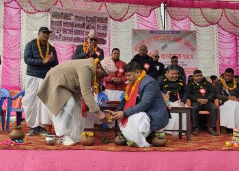 टीकापुर नगरपालिकाद्वारा नवनिर्मित बरघर भवनको भव्य उद्घाटन